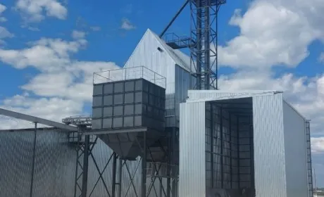 На Дніпропетровщині запрацював зерноочисний комплекс