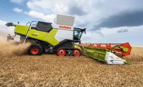 CLAAS презентує новий модельний ряд комбайнів TRION