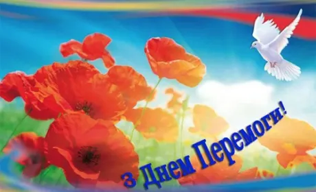 Вітаємо з днем Перемоги!