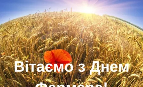 Вітаємо з Днем фермера!