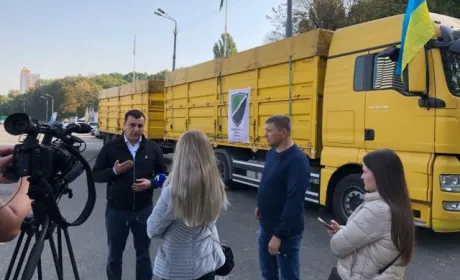 Всеукраїнський Конгрес Фермерів везе зерно фермерам Бесарабії