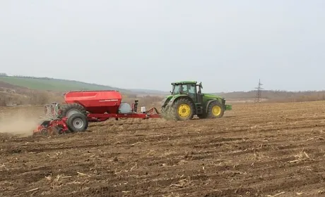 На демополі Агрофірми «Ольгопіль» висіяли 100 гібридів кукурудзи
