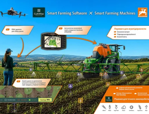 AMAZONE та CultiWise оголосили про партнерство для розвитку точного та цифрового землеробства