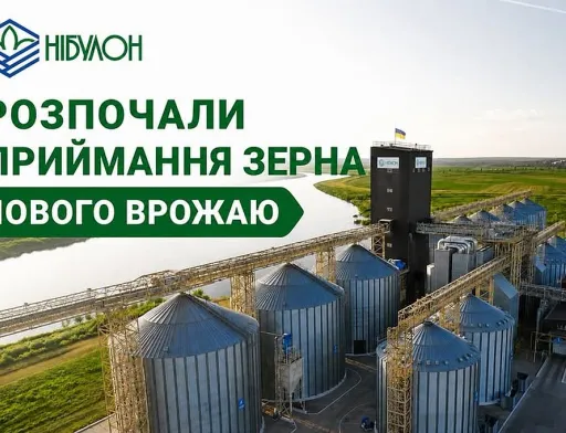 НІБУЛОН розпочав приймання зерна нового врожаю