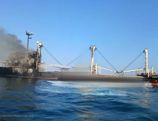 Росія завдала ракетного удару по цивільному судну із зерном