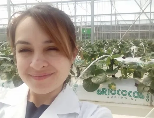 Ельвіра Абселямова, спеціаліст із ягідних культур ФОП "Гуцол"