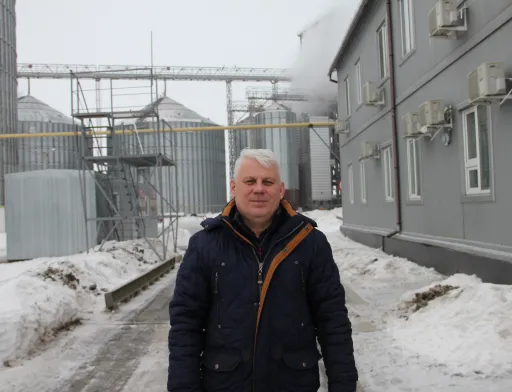 Василь Рева, голов­ний агроном Баришівської зернової компанії