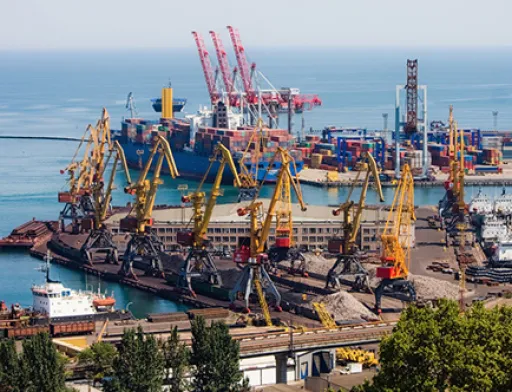 До кінця року в Одеському морському порту запрацює зерноперевантажувальний комплекс