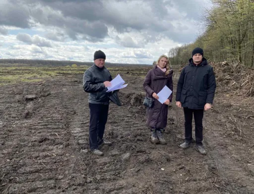 На Черкащині виявили нецільове використання землі й незаконне захоплення ділянки