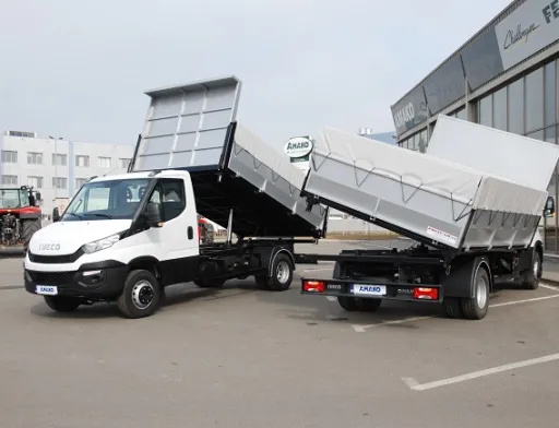 Експлуатація в напружених, міських умовах вимагає від вантажних автомобілів бути максимально маневреними і економічними. Компанія АМАКО представила таку машину - IVECO Daily c причепом кузовом українського виробника «Полікар»