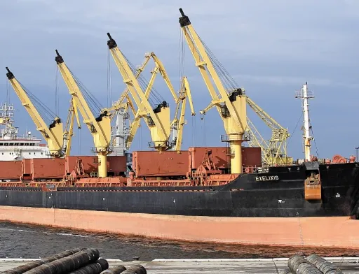 У морському порту «Ольвія» відкрито першу чергу спеціалізованого терміналу з перевалки сільгосппродукції