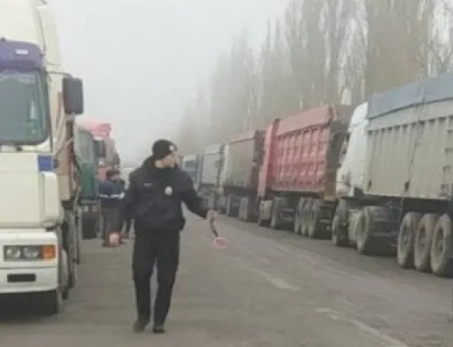 На Миколаївщині селяни заблокували проїзд зерновозам