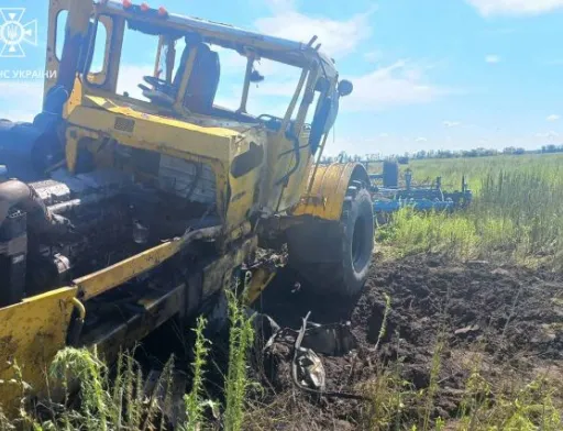 На Харківщині на міні підірвався тракторист