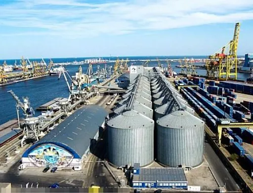 Із рекордного обсягу зерна, відвантаженого через порт Констанца, 40% – українське