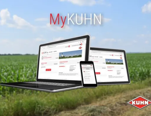 Тепер техніку KUHN можна обслуговувати онлайн!