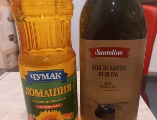 В Україні ціна соняшникової олії майже зрівнялася за ціною на оливкову з Італії