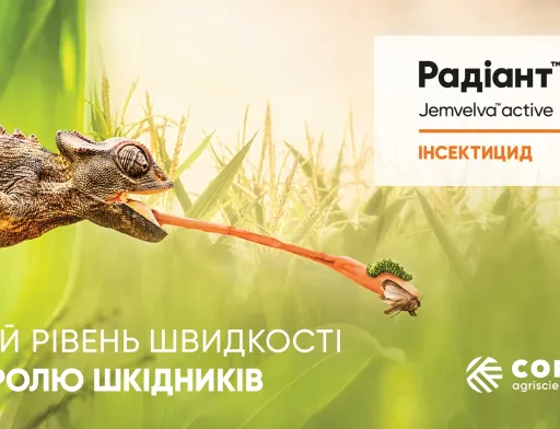 Corteva Agriscience виводить на український ринок інсектицид природного походження Радіант™