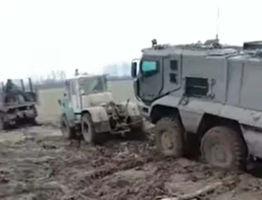 Фермери знову захопили російську військову техніку
