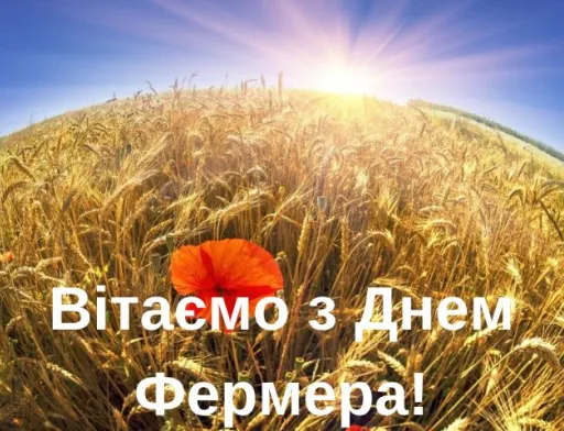 Вітаємо з Днем фермера!