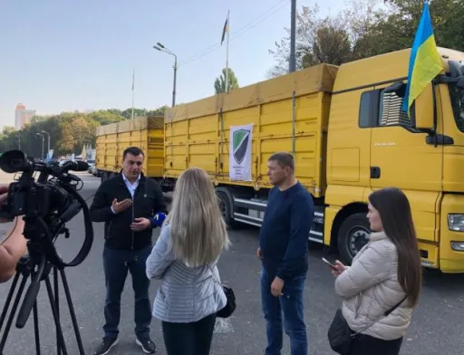 Всеукраїнський Конгрес Фермерів везе зерно фермерам Бесарабії