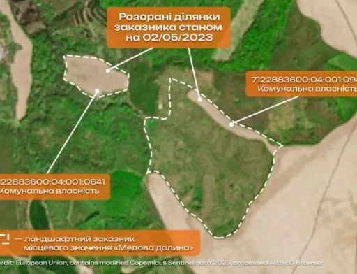 Фермер на Черкащині розорав заказник
