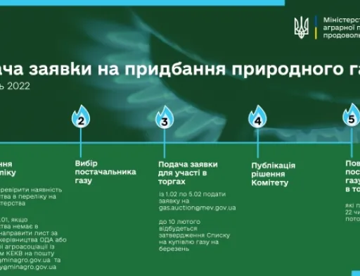 Оприлюднено алгоритм дій для подачі заявки на придбання «пільгового» природного газу на березень