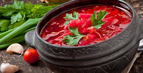 Украинский борщ вошел в ТОП-3 самых популярных блюд в мире фото, иллюстрация