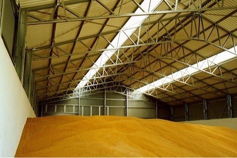 В Винницкой области фермерское хозяйство построило склад для зерна фото, иллюстрация
