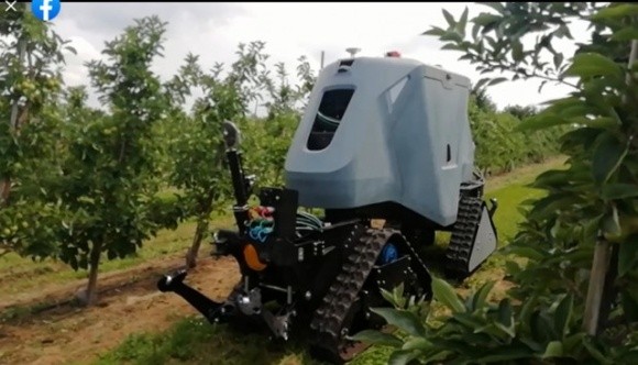 На фруктовій фермі почали випробовування польського робота — Agribot  фото, ілюстрація