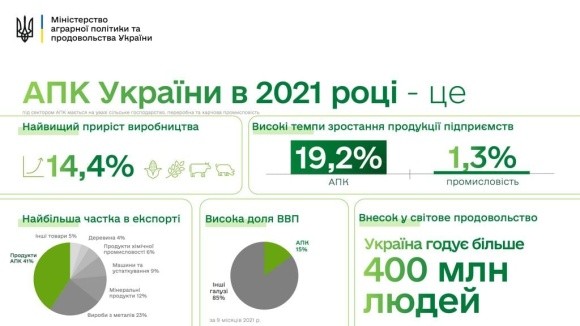 У 2021 році понад 10% ВВП виробили у сільському господарстві, — Лещенко фото, ілюстрація