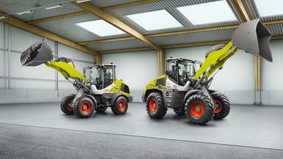 Claas виводить на ринок колісний навантажувач Torion Sinus фото, ілюстрація