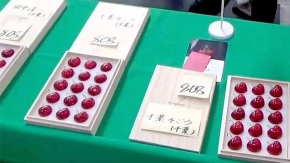 Десять тисяч доларів за кілограм черешні – в Японії черговий рекорд фото, ілюстрація