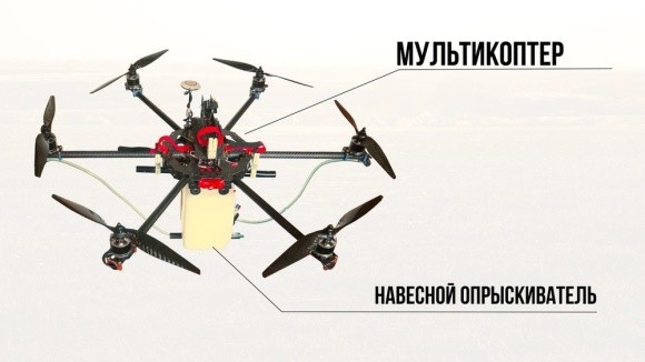 Агролайфхак: інструкція по конструюванню дрона-обприскувача фото, ілюстрація