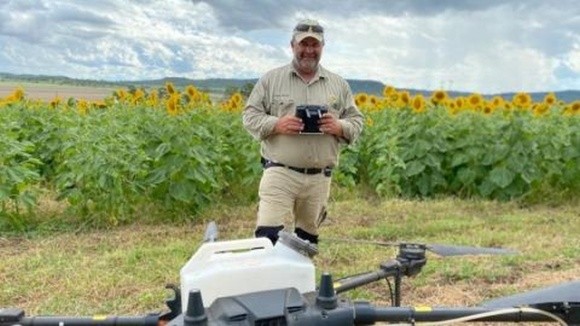 Австралійські фермери зберуть перший у світі врожай соняшнику, посіяний дроном фото, ілюстрація