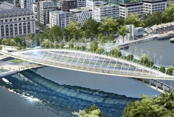 У Парижі з'явиться унікальний міст: там вирощуватимуть овочі та фрукти фото, ілюстрація