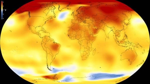 ФАО и NASA-GISS: 2017 - второй самый теплый год за всю историю наблюдений с 1880 года фото, иллюстрация