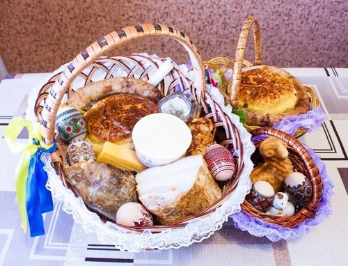 Великодній кошик традиційно найдешевшим буде у Тернопільській області, а найдорожчим, – у Києві фото, ілюстрація