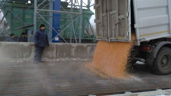 На Луганщині аграрії самі побудували залізничний термінал для перевантаження зерна фото, ілюстрація