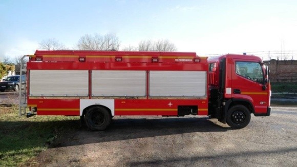 В Україні для сільської місцевості створили спеціальну пожежну машину фото, ілюстрація
