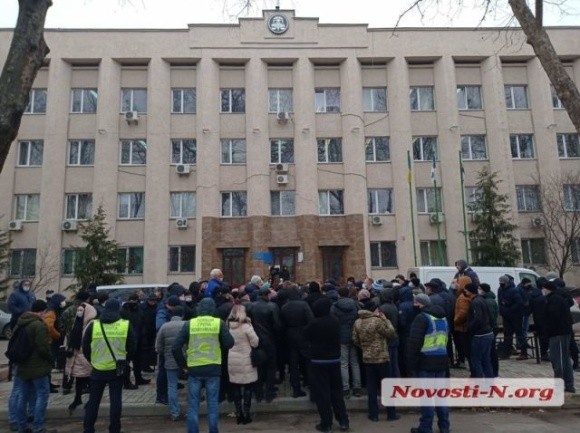 У Миколаєві фермери пікетують податкову фото, ілюстрація