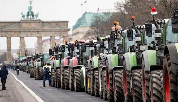 Німецькі фермери дали уряду термін до четверга фото, ілюстрація
