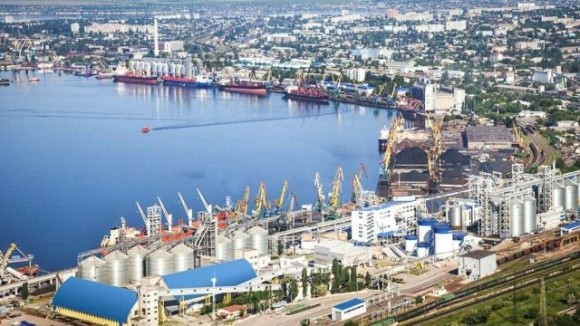 В Одеському порту завершується будівництво комплексу з перевалки зерна фото, ілюстрація