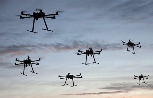 Італія планує використовувати зграї дронів проти бур'янів фото, ілюстрація