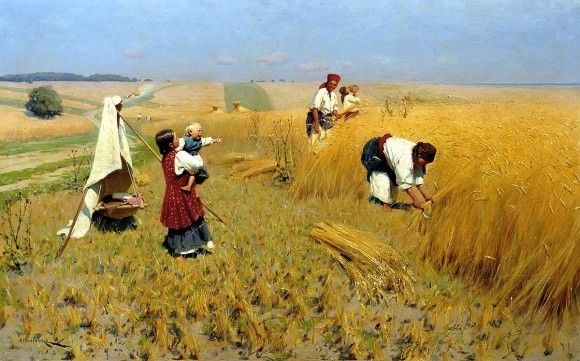 Учені "розібрали" картину художника М. Пимоненка на аграрні складові фото, ілюстрація