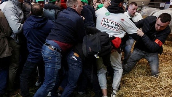 Протести фермерів у Франції: поранено 8 поліцейських фото, ілюстрація
