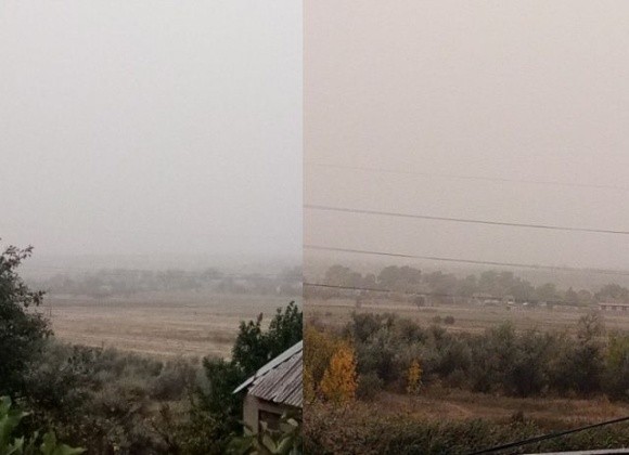 На Донеччині через посуху та проблеми з ґрунтом здійнялась пилова буря фото, ілюстрація