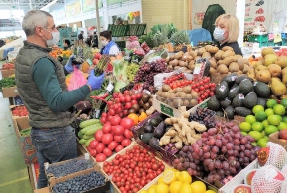 В Україні почали закривати продуктові ринки фото, ілюстрація