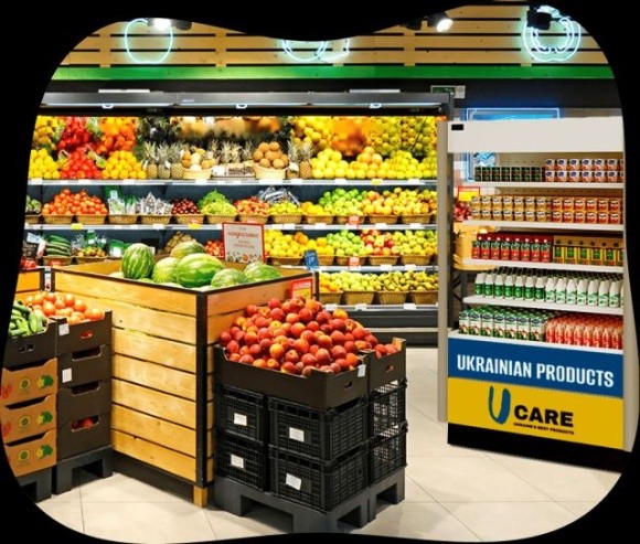 Завдяки проєкту Ucare by FoodTech Shelf про українську продукцію дізнаються в усьому світі фото, иллюстрация