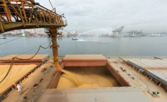 Добове вивантаження зерна в одеських портах продовжує знижуватись фото, ілюстрація