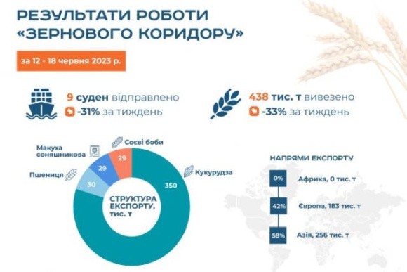 За минулий тиждень у рамках зернової угоди завантажили лише 9 суден фото, ілюстрація